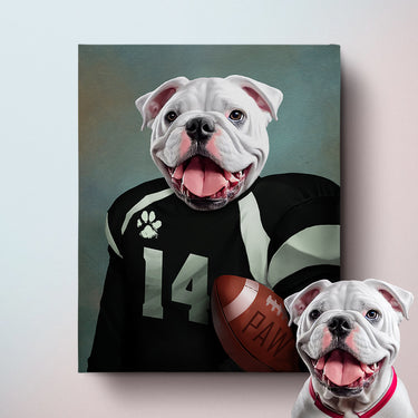 Football Player Portrait